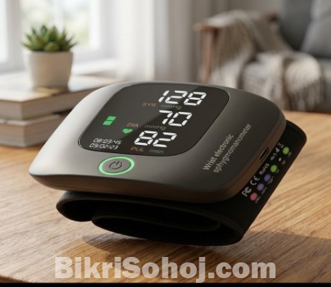 Automatic Wrist Blood Pressure Monitor with Voice Broadcast
